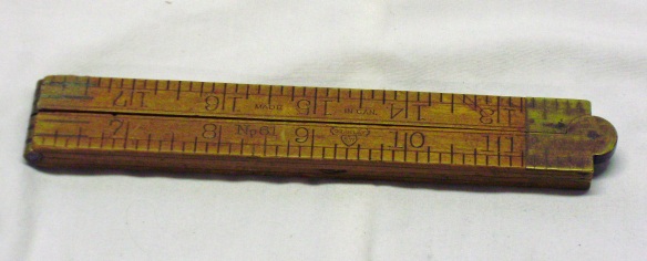 Vintage Wooden Ruler 